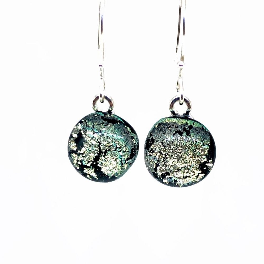 Dichroic Glass Earrings